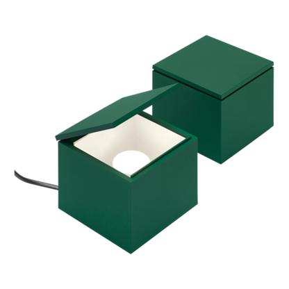 Lampada da Comodino Cubo Luce Bianco Opaco | Cini & Nils LLCACCNCUB.00136