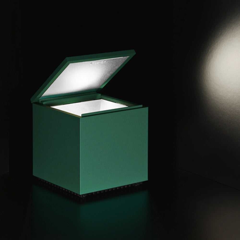 Lampada da Comodino Cubo Luce Bianco Opaco | Cini & Nils LLCACCNCUB.00136