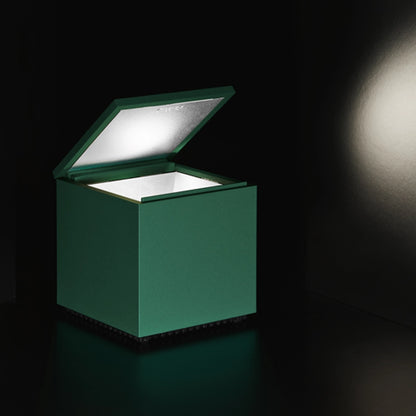 Lampada da Comodino Cubo Luce Bianco Opaco | Cini & Nils LLCACCNCUB.00136