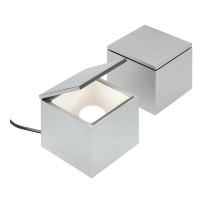 Lampada da Comodino Cubo Luce Bianco Opaco | Cini & Nils LLCACCNCUB.00136
