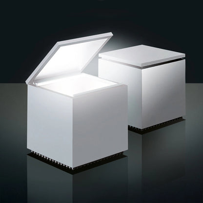 Lampada da Comodino Cubo Luce Bianco Opaco | Cini & Nils LLCACCNCUB.00136