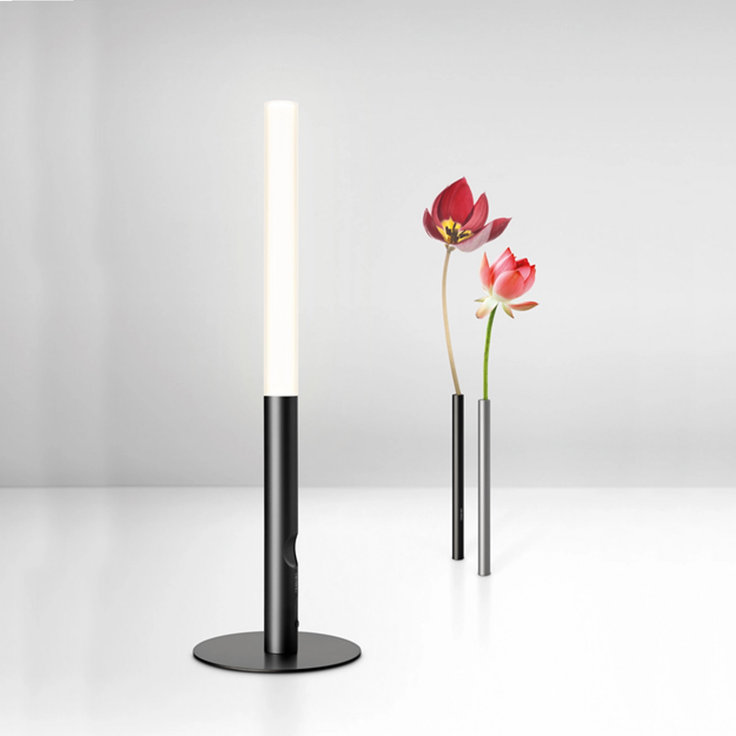 OGNIDOVE Cini&Nils - Lampada da tavolo ricaricabile LED con Vaso