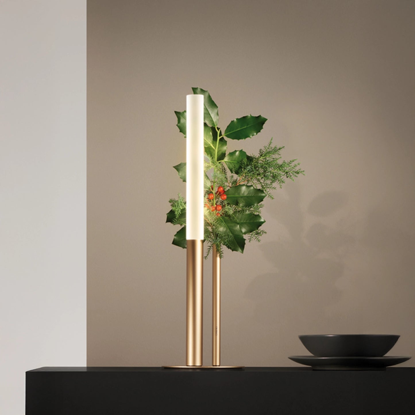 OGNIDOVE Cini&Nils - Lampada da tavolo ricaricabile LED con Vaso