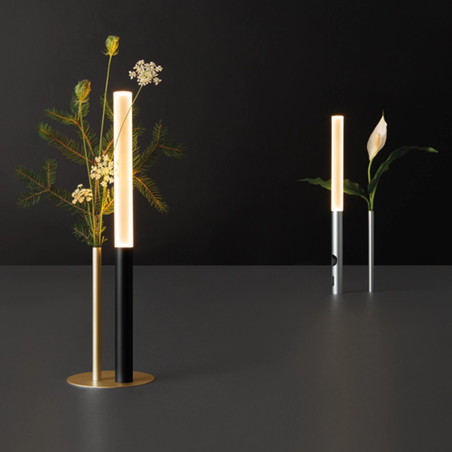 OGNIDOVE Cini&Nils - Lampada da tavolo ricaricabile LED con Vaso