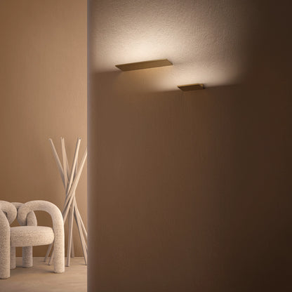 SOTTILE 380 - Applique LED Ultra Sottile e Piatta in 18 Finiture Cromatiche