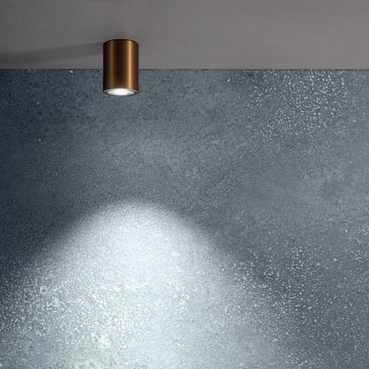 AGO UP Lombardo LL12640 - Plafoniera LED Esterno Cilindrica 4000K