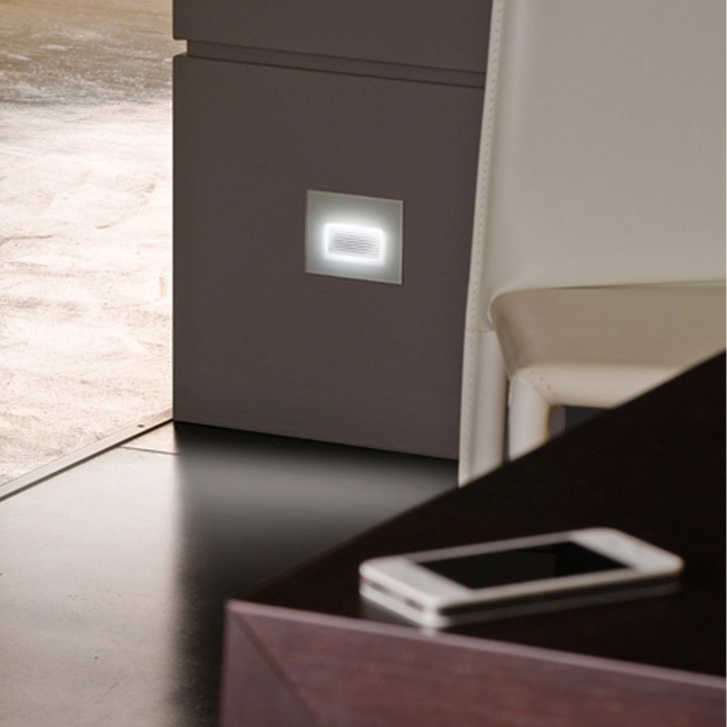 STILE NEXT 503 ASIMMETRICO Lombardo LL643 - Segnapasso LED Incasso