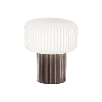 Lampada da Comodino Otty – Design Elegante in Metallo e Tessuto
