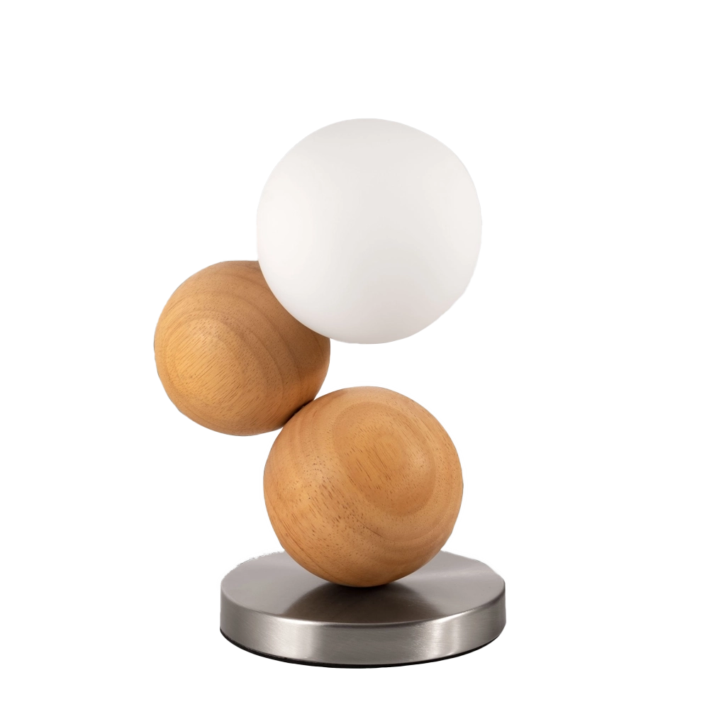 Lampada da Comodino Micky Nero | Fabas PFS3754-30-101