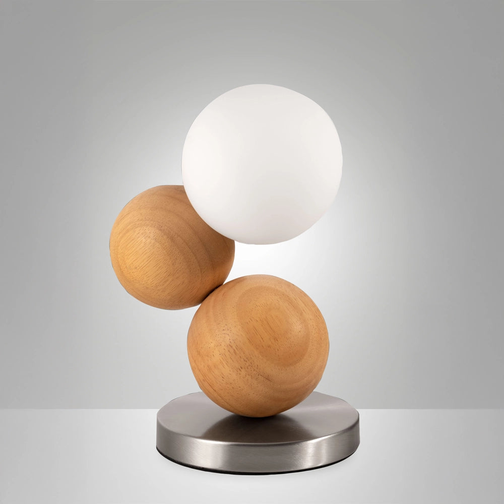 Lampada da Comodino Micky Nero | Fabas PFS3754-30-101