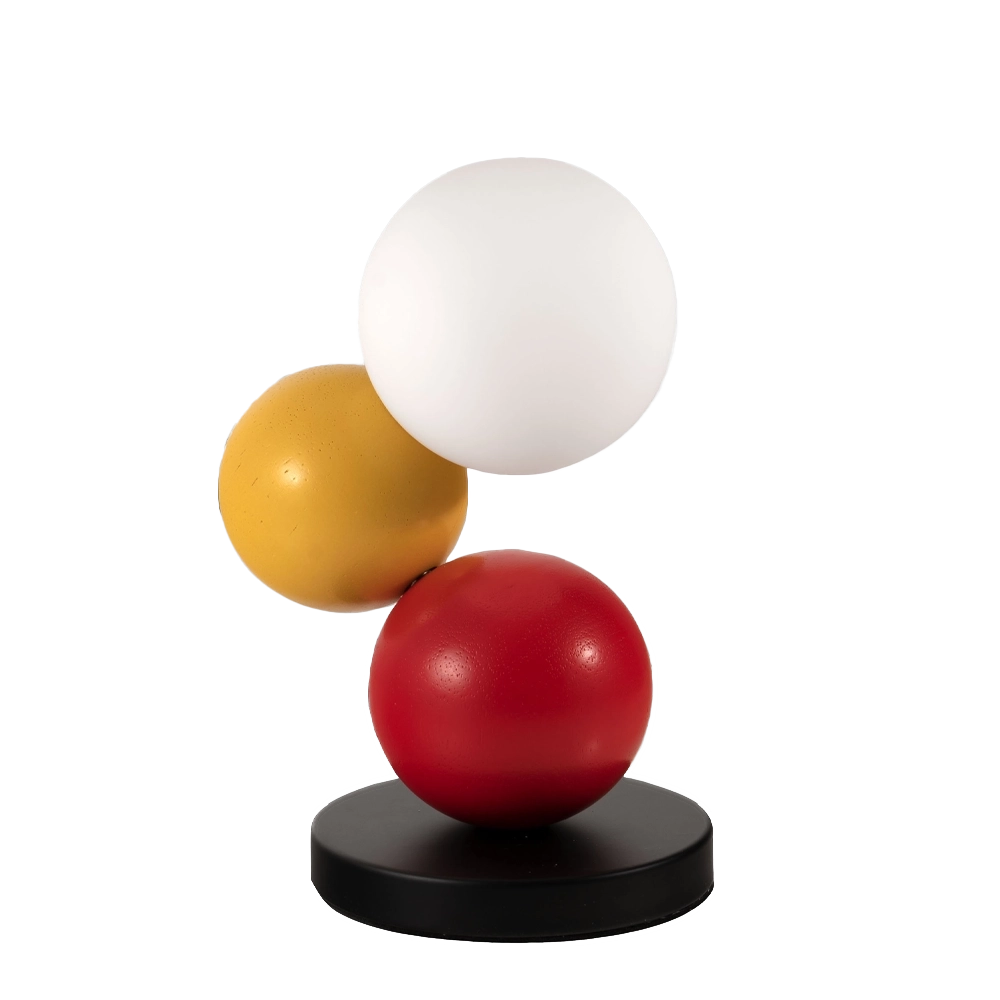 Lampada da Comodino Micky Nero | Fabas PFS3754-30-101