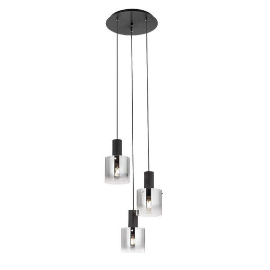 LOU 3 Luci Redo Group - Sospensione LED a Triplo Cilindro