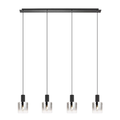 LOU 4 Luci Redo Group - Sospensione LED Lineare a 4 Cilindri