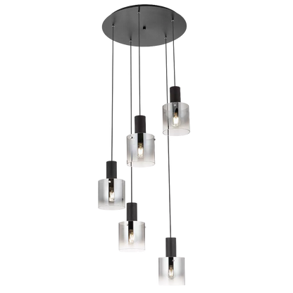LOU 5 Luci Redo Group - Sospensione LED a Cascata Moderna