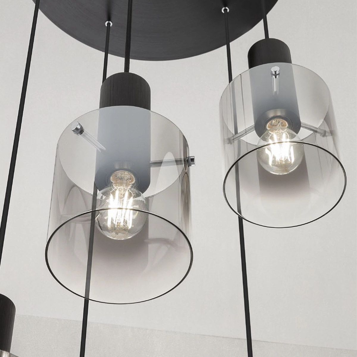 LOU 5 Luci Redo Group - Sospensione LED a Cascata Moderna
