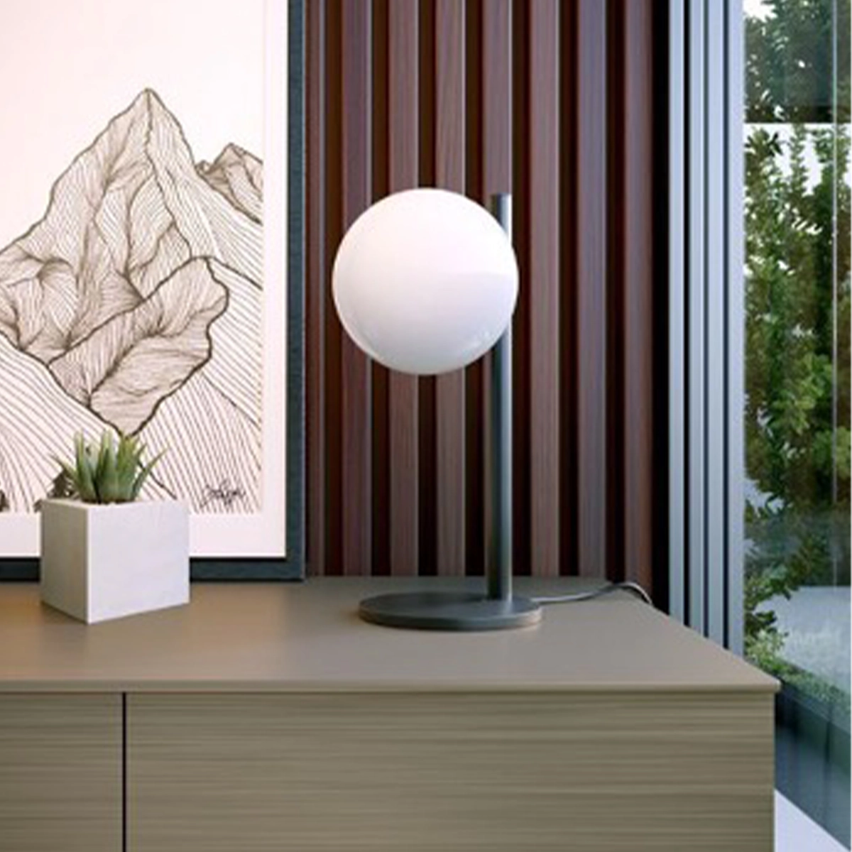 TALIS Redo Group - Lampada da Tavolo LED Minimalista