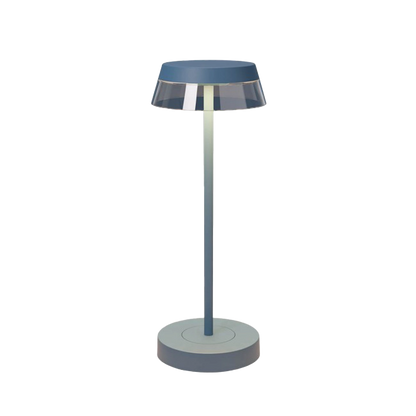 Iluna – Lampada da Tavolo Ricaricabile Bianco Opaco