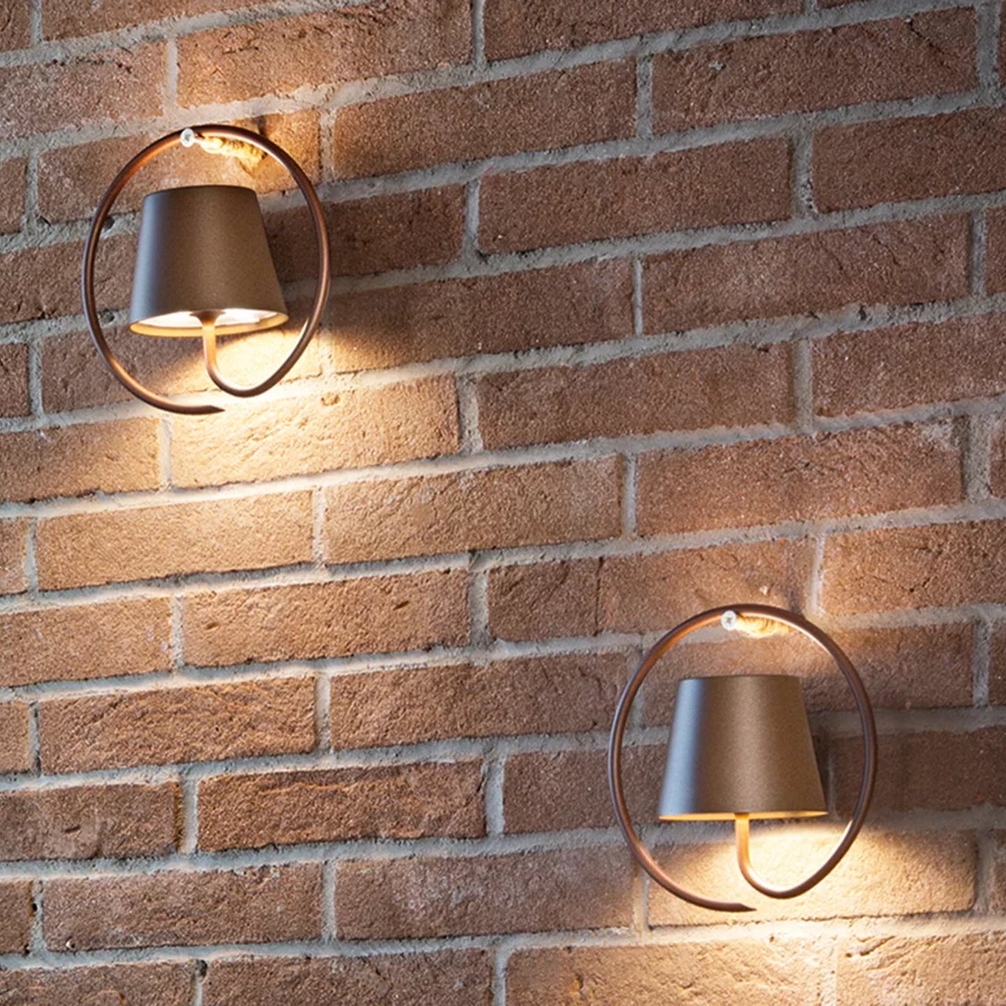 POLDINA Sospensione Zafferano - Lampada LED ricaricabile senza fili