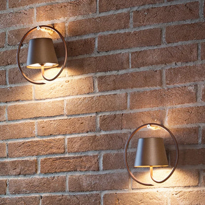 POLDINA Sospensione Zafferano - Lampada LED ricaricabile senza fili