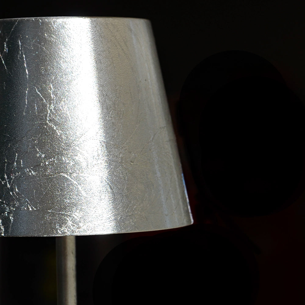 Poldina Pro Zafferano - Lampada da Tavolo Ricaricabile Finiture Lusso