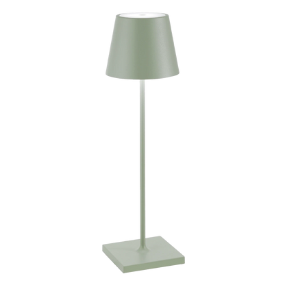 Poldina Pro Zafferano - Lampada da Tavolo Ricaricabile Finiture Lusso