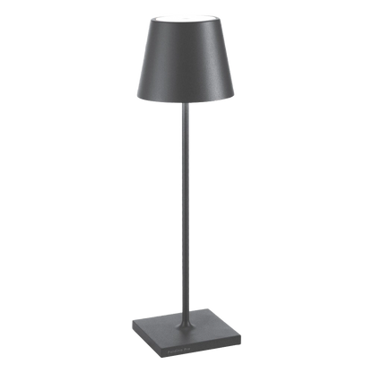 Poldina Pro Zafferano - Lampada da Tavolo Ricaricabile Finiture Lusso