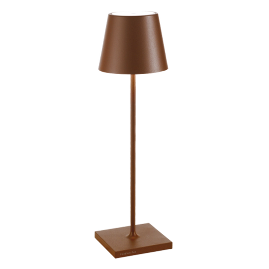 Poldina – Lampada da Tavolo Corten