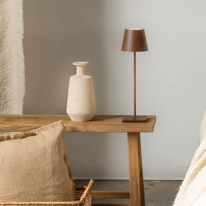 Poldina – Lampada da Tavolo Corten