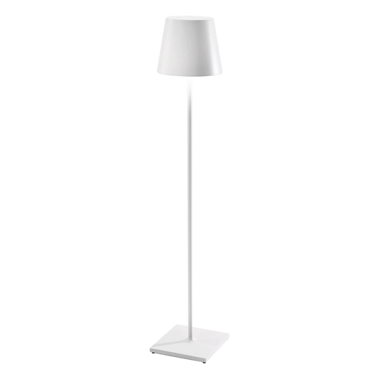 POLDINA XXL Zafferano - lampada da terra ricaricabile LED outdoor