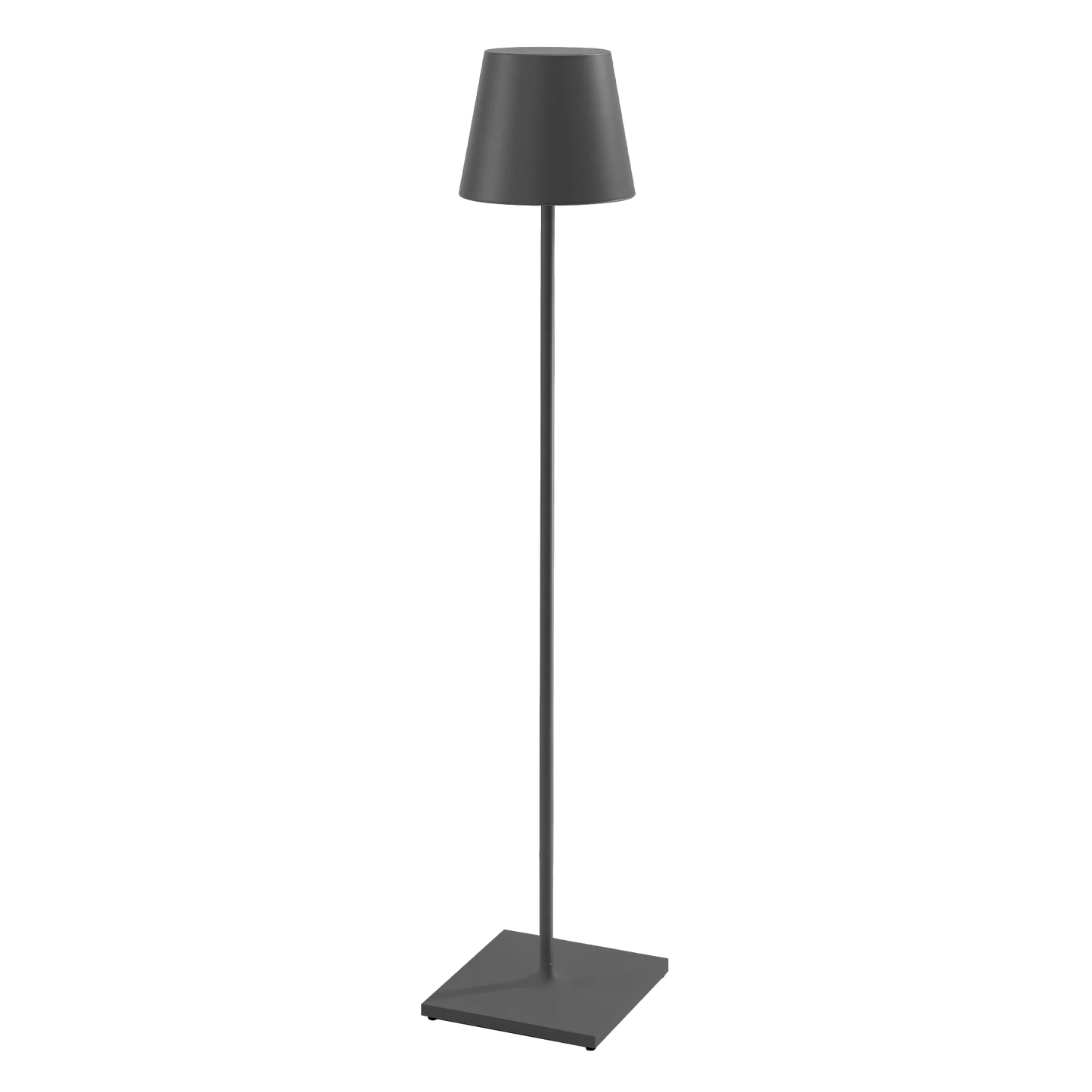 POLDINA XXL Zafferano - lampada da terra ricaricabile LED outdoor
