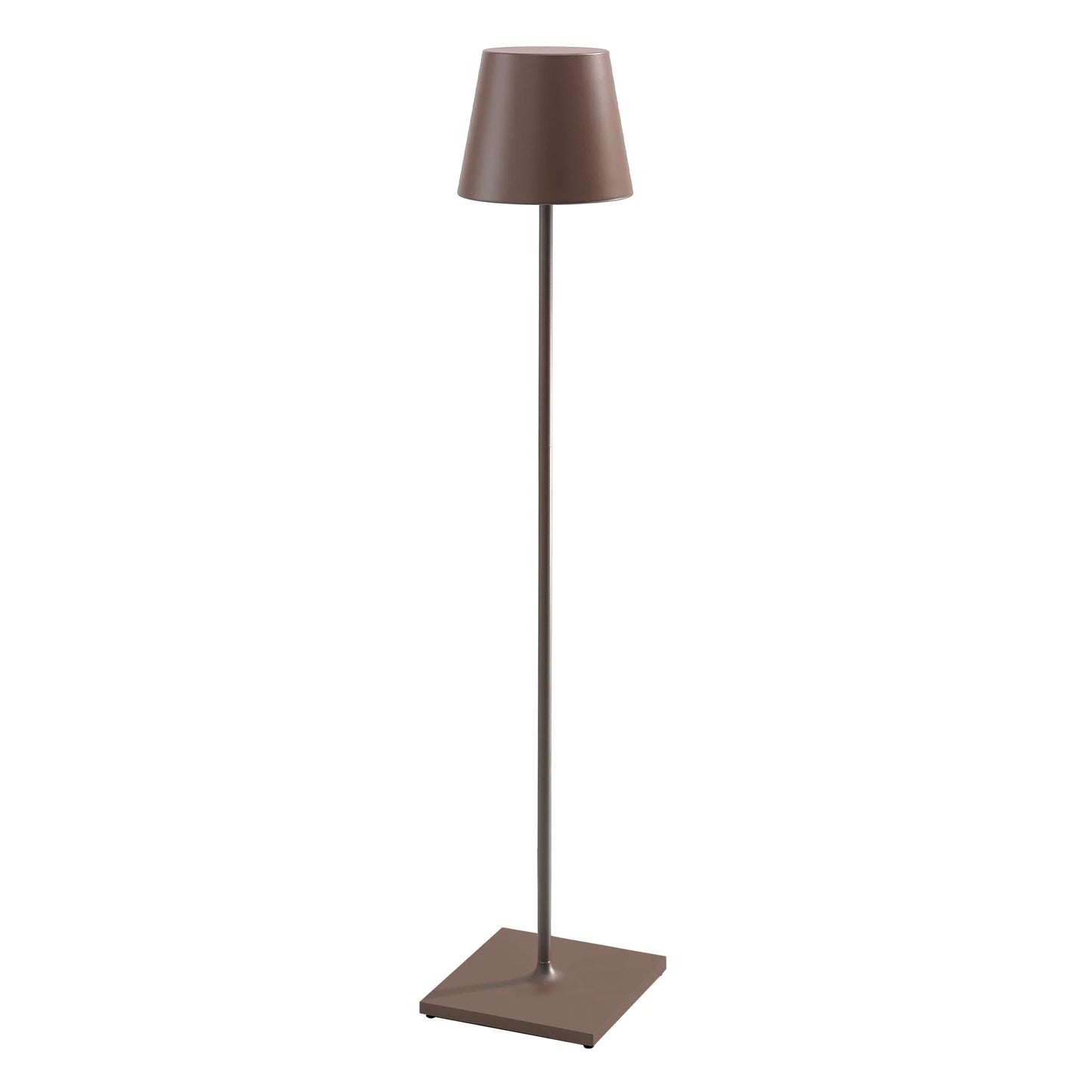 POLDINA XXL Zafferano - lampada da terra ricaricabile LED outdoor