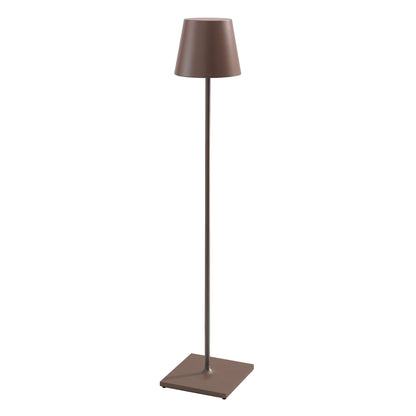 POLDINA XXL Zafferano - lampada da terra ricaricabile LED outdoor