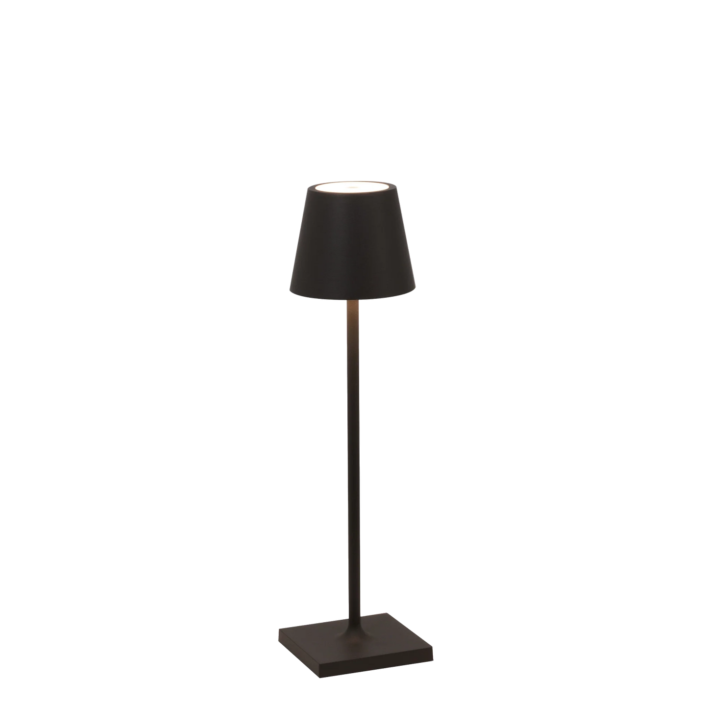 POLDINA MICRO Zafferano - Lampada da Tavolo Ricaricabile LED Ø 7 cm