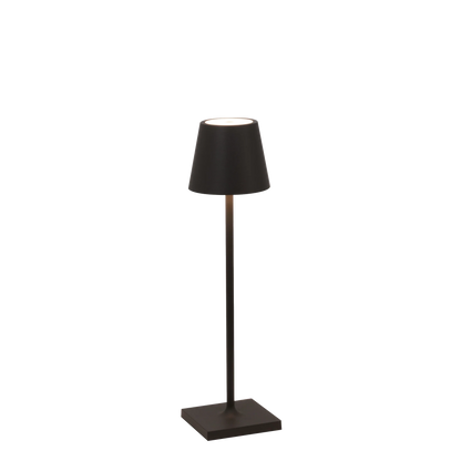 POLDINA MICRO Zafferano - Lampada da Tavolo Ricaricabile LED Ø 7 cm