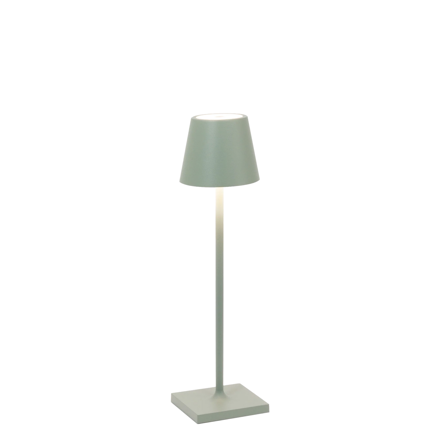 POLDINA MICRO Zafferano - Lampada da Tavolo Ricaricabile LED Ø 7 cm