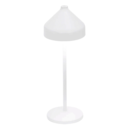AMELIE Zafferano - Lampada da tavolo LED ricaricabile con dimmer touch