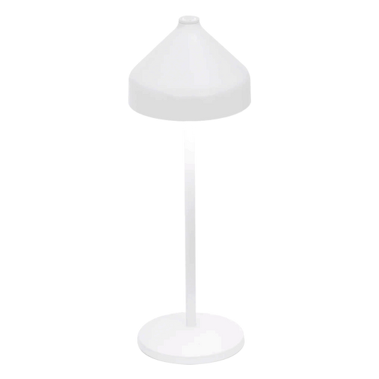 AMELIE Zafferano - Lampada da tavolo LED ricaricabile con dimmer touch