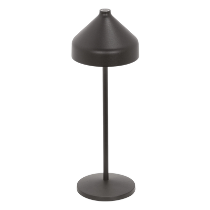 AMELIE Zafferano - Lampada da tavolo LED ricaricabile con dimmer touch