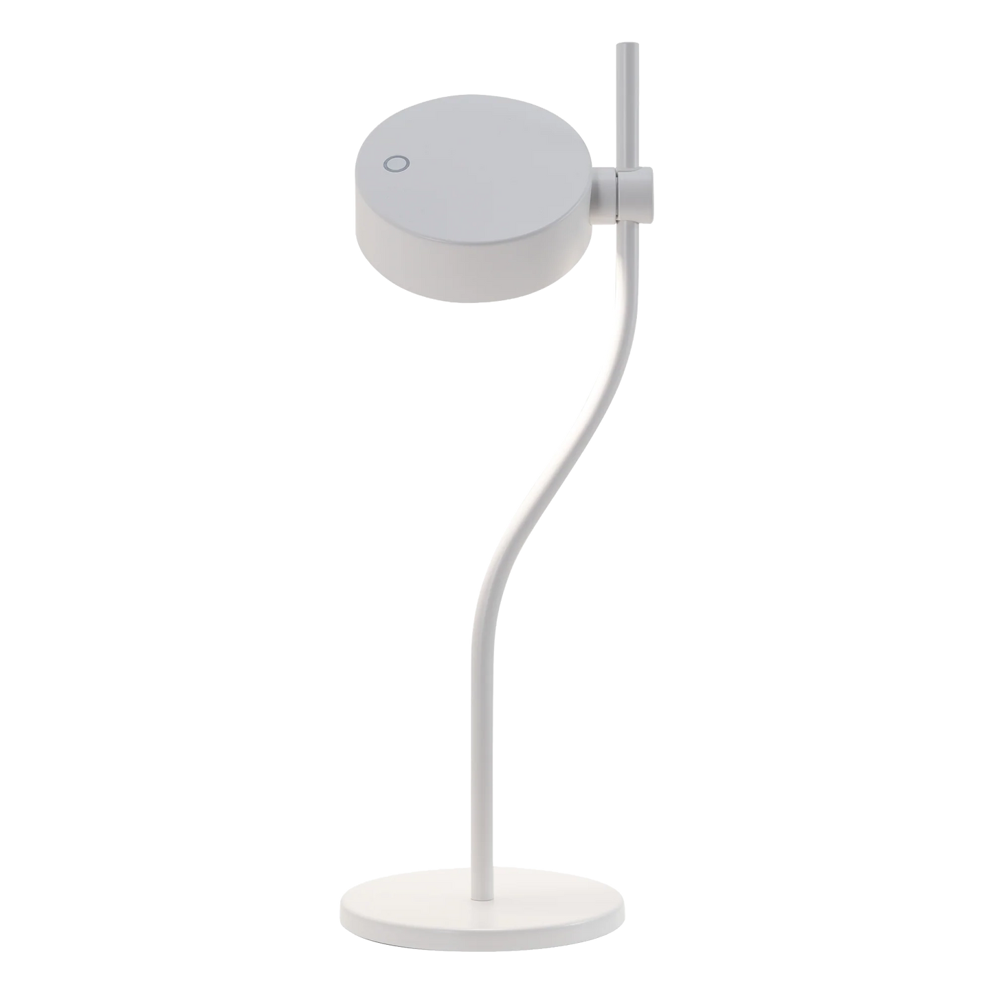 SUPER O Zafferano - Lampada da tavolo LED ricaricabile circolare