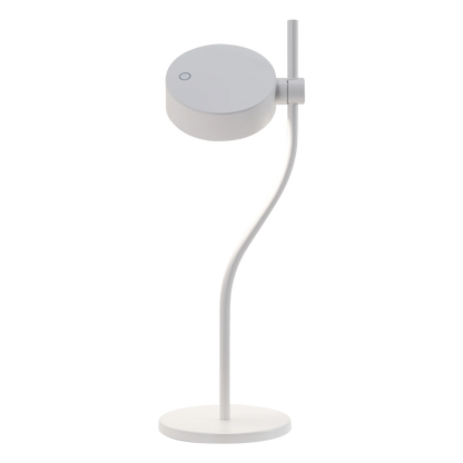 SUPER O Zafferano - Lampada da tavolo LED ricaricabile circolare