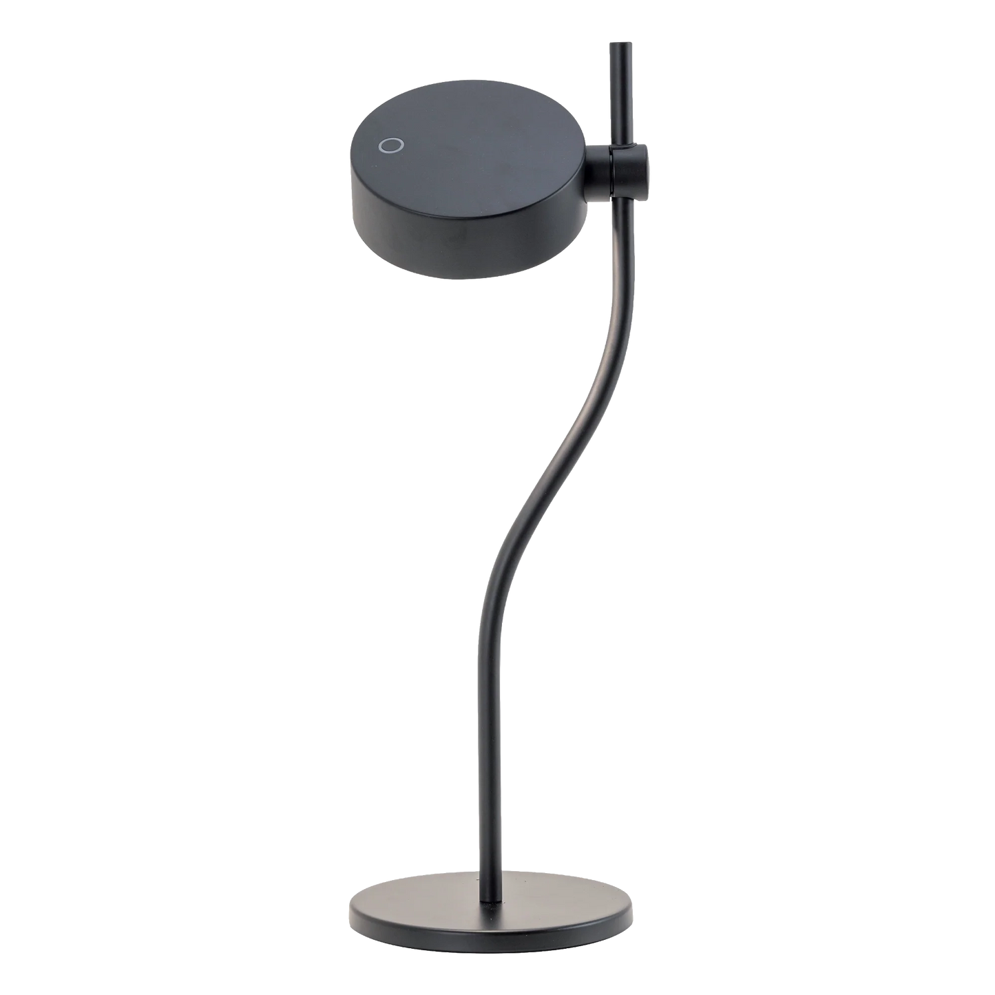 SUPER O Zafferano - Lampada da tavolo LED ricaricabile circolare