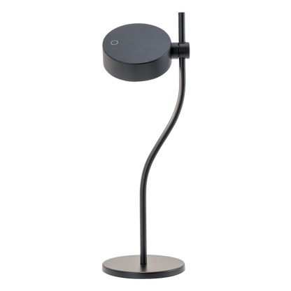 SUPER O Zafferano - Lampada da tavolo LED ricaricabile circolare
