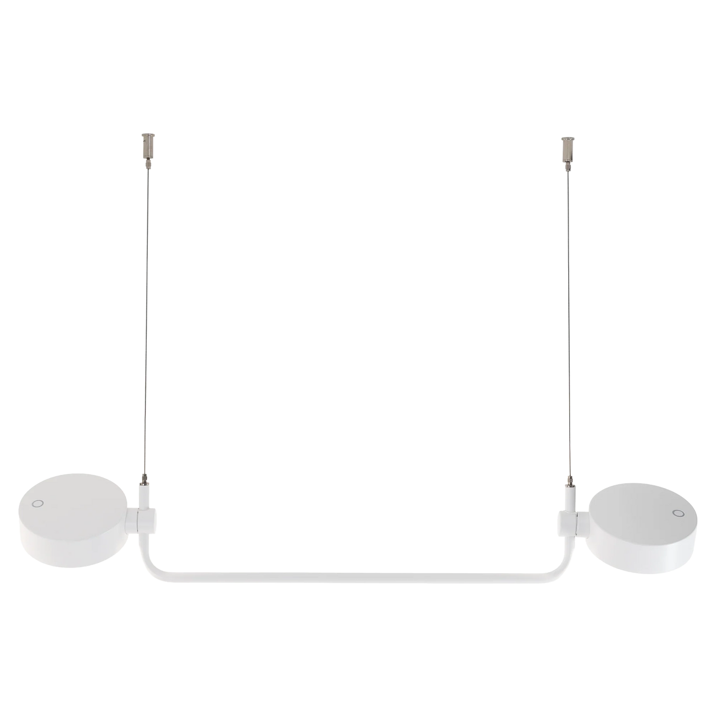 SUPER O Sospensione Zafferano - Lampada LED ricaricabile circolare