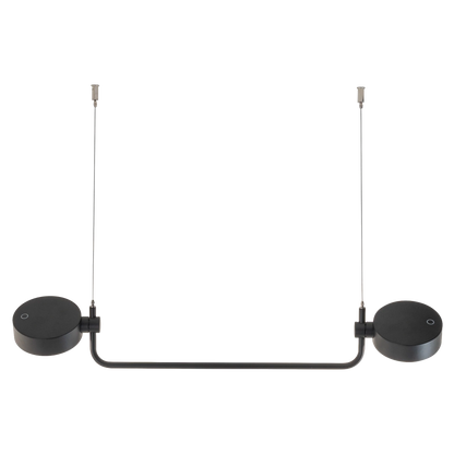 SUPER O Sospensione Zafferano - Lampada LED ricaricabile circolare