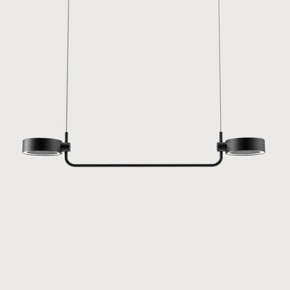 SUPER O Sospensione Zafferano - Lampada LED ricaricabile circolare