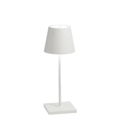POLDINA MINI Zafferano - Lampada da Tavolo Ricaricabile LED H 30 cm