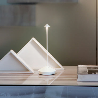 PINA Zafferano - Lampada a sospensione LED ricaricabile compatta