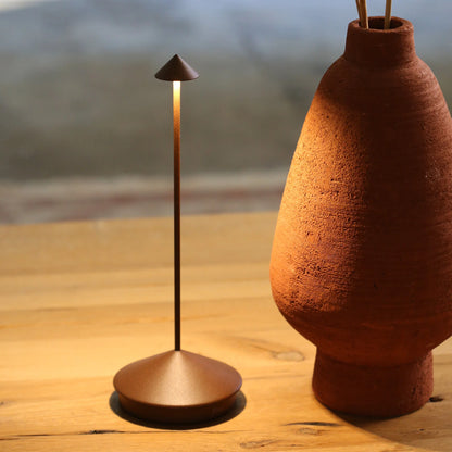 PINA Zafferano - Lampada a sospensione LED ricaricabile compatta