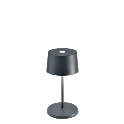 OLIVIA MINI Zafferano - Lampada da tavolo LED ricaricabile