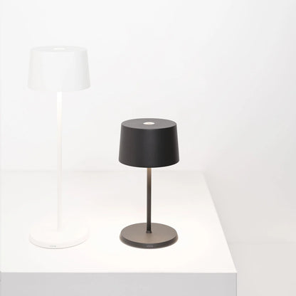 OLIVIA MINI Zafferano - Lampada da tavolo LED ricaricabile